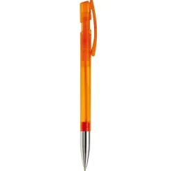 Przezroczysty długopis Nash / Transparentny / pomarańczowy LT80805-N0426