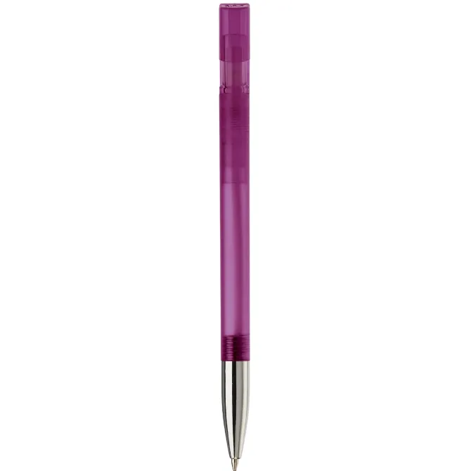 Przezroczysty długopis Nash / Transparentny / purpurowy LT80805-N0472