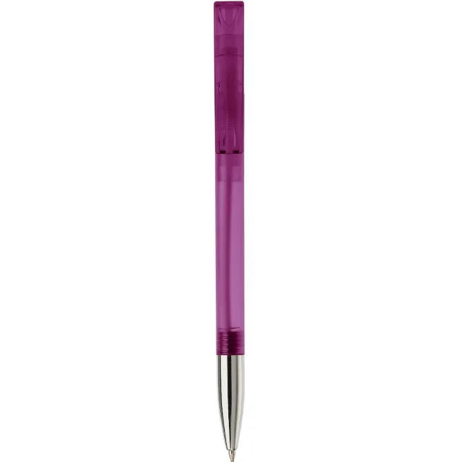 Przezroczysty długopis Nash / Transparentny / purpurowy LT80805-N0472