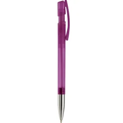 Przezroczysty długopis Nash / Transparentny / purpurowy LT80805-N0472