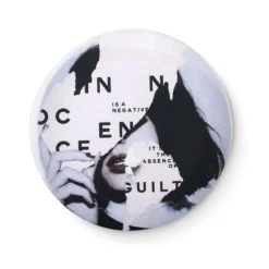 Przypinka button / Srebrny mat MO9330-16
