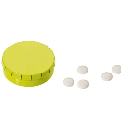 Pudełko 'Click' z miętówkami / Jasnozielony LT91794-N0032