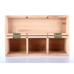 Pudełko na herbatę DAMASKUS / Brązowy 331801