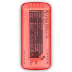 Pudełko z 5 plastrami z polietylenu (56 × 18 mm) / Czerwony LT90320-N0021