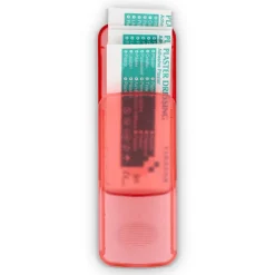 Pudełko z 5 plastrami z polietylenu (56 × 18 mm) / Czerwony LT90320-N0021