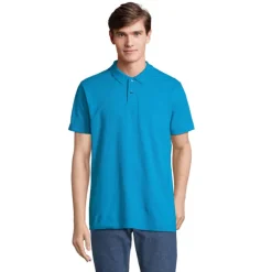PULSE U NISEX POLO / Aqua S04502-AQ-M