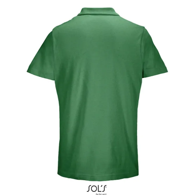 PULSE U NISEX POLO / Zielony S04502-KG-L