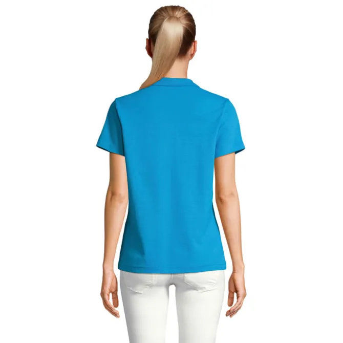 PULSE W OMEN POLO / Aqua S04501-AQ-XXL