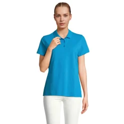 PULSE W OMEN POLO / Aqua S04501-AQ-XXL