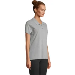 PULSE W OMEN POLO / Szary Melanż 2 S04501-GY-XXL