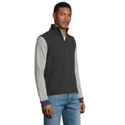 RACE BW MEN SOFTSHELL / Czarny S02887-BK-S