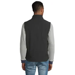 RACE BW MEN SOFTSHELL / Czarny S02887-BK-3XL
