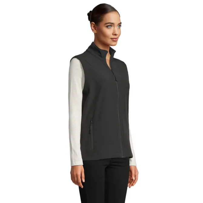 RACE BW WOMENSOFTSHELL / Czarny S02888-BK-S