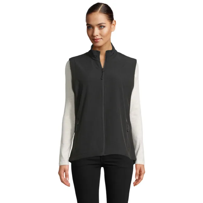 RACE BW WOMENSOFTSHELL / Czarny S02888-BK-S