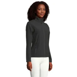 RACE Damskie Softsh. Kurtka / Czarny / Czarny opal S01194-BK-L
