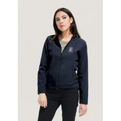 RACE Damskie Softsh. Kurtka / Czarny / Czarny opal S01194-BK-XXL