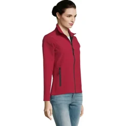 RACE Damskie Softsh. Kurtka / Pepper Red S01194-PE-L