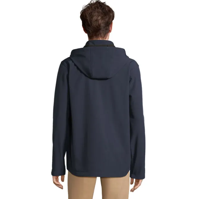 RACE MEN HOODED JACKET / French Navy S04447-FN-4XL