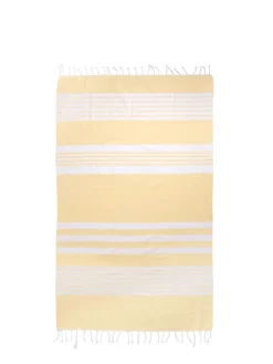 Ręcznik ELLA HAMAM 90x170CM, żółty / Żółty 5018468-