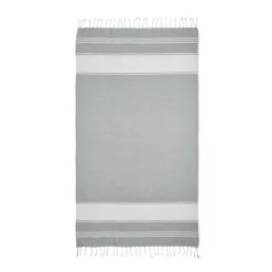 Ręcznik hammam z workiem / Szary MO2584-07