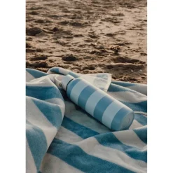 Ręcznik plażowy VINGA Lagoa / Light blue, white VG677-23