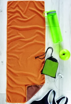 Ręcznik sportowy / Pomarańczowy MO9024-10