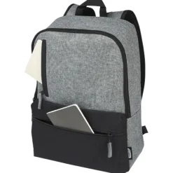 Reclaim 15-calowy plecak na laptopa 14 l z recyklingu / Czarny 12065590