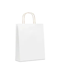 Średnia prezentowa torba / Biały MO6173-06
