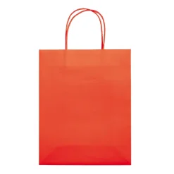 Średnia torba papierowa Eco 120g/m² / Ciemnoniebieski LT91717-N0010