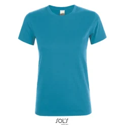 REGENT Damski T-Shirt 150g / Aqua S01825-AQ-L