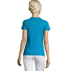 REGENT Damski T-Shirt 150g / Aqua S01825-AQ-M