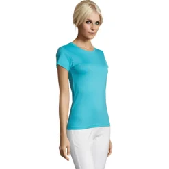REGENT Damski T-Shirt 150g / Atoll blue S01825-AL-M