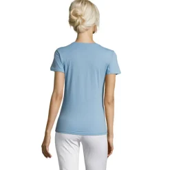 REGENT Damski T-Shirt 150g / Błękitny S01825-SK-M
