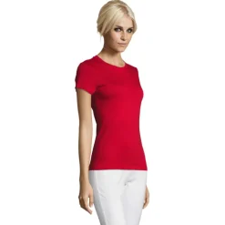 REGENT Damski T-Shirt 150g / Czerwony S01825-RD-S