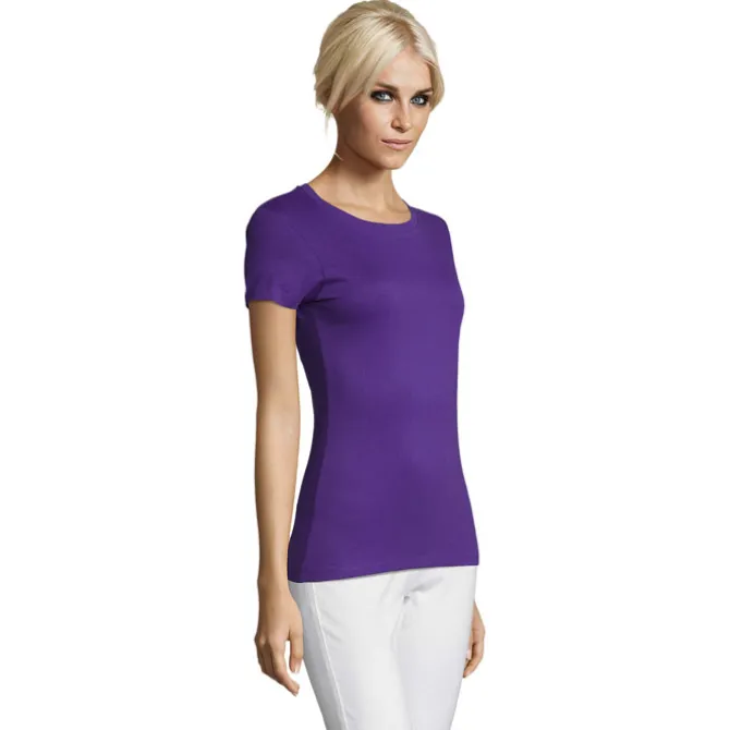 REGENT Damski T-Shirt 150g / Dark purple S01825-DA-L
