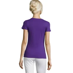 REGENT Damski T-Shirt 150g / Dark purple S01825-DA-XXL