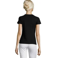 REGENT Damski T-Shirt 150g / Deep black S01825-DB-3XL