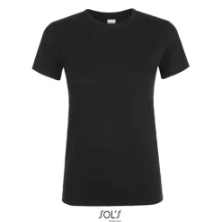 REGENT Damski T-Shirt 150g / Deep black S01825-DB-3XL
