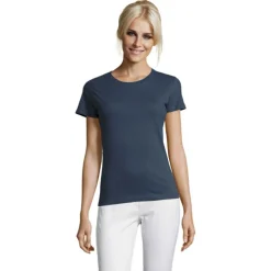 REGENT Damski T-Shirt 150g / Denim S01825-DM-M