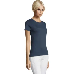 REGENT Damski T-Shirt 150g / Denim S01825-DM-L