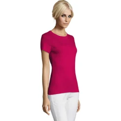 REGENT Damski T-Shirt 150g / Fuchsia S01825-FU-M