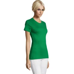 REGENT Damski T-Shirt 150g / Zielony S01825-KG-XXL
