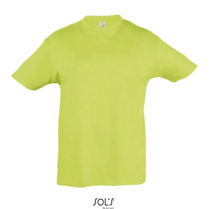 REGENT Dziecięcy T-SHIRT / Apple Green S11970-AG-L