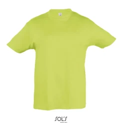 REGENT Dziecięcy T-SHIRT / Apple Green S11970-AG-XL