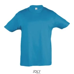 REGENT Dziecięcy T-SHIRT / Aqua S11970-AQ-XL