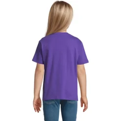 REGENT Dziecięcy T-SHIRT / Dark purple S11970-DA-L