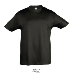 REGENT Dziecięcy T-SHIRT / Deep black S11970-DB-XXL