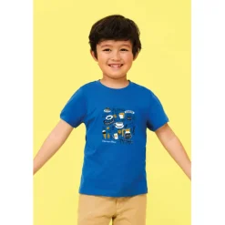 REGENT Dziecięcy T-SHIRT / Granatowy S11970-NY-M