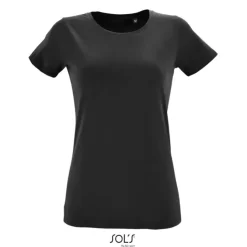 REGENT F Damski T-Shirt / Deep black S02758-DB-S