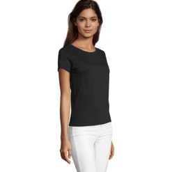 REGENT F Damski T-Shirt / Deep black S02758-DB-XXL